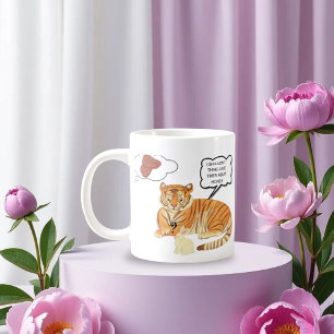  Tiger & Bunny Mug– Cute Animal comedic  Giant Coffee Mug