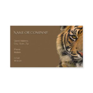 Tiger Business Card