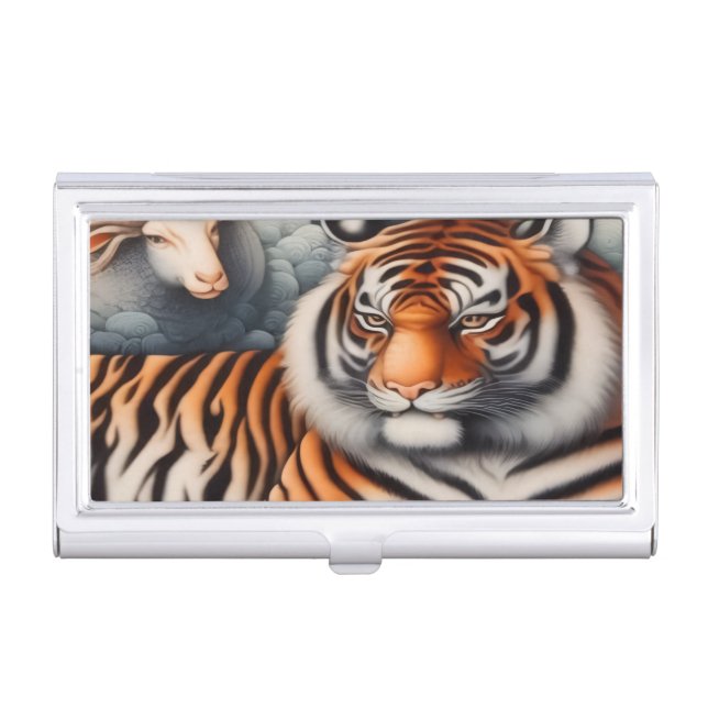 Tiger Business Card Holder (Front)