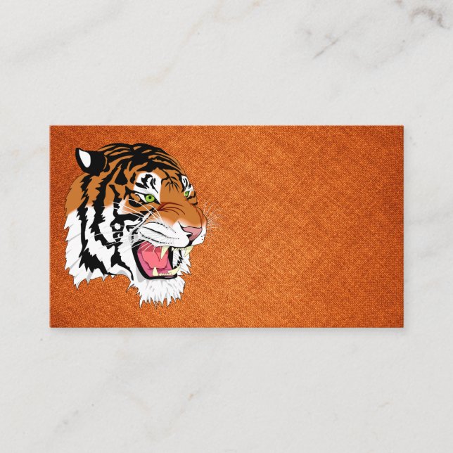 Tiger Business Cards (Front)