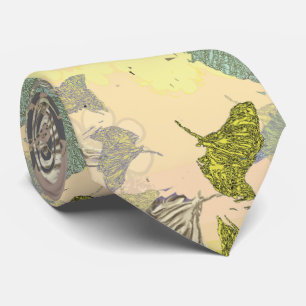 Tiger Butterfly Neck Tie