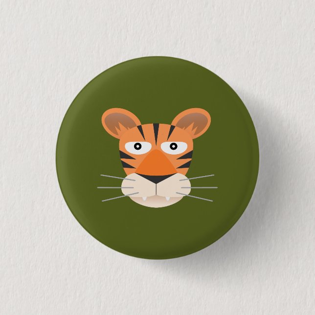 Tiger Button (Front)