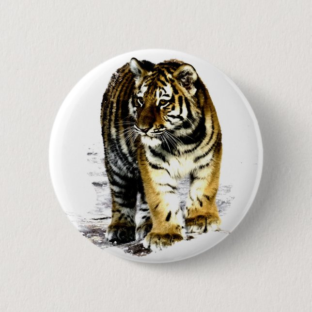 Tiger Button (Front)