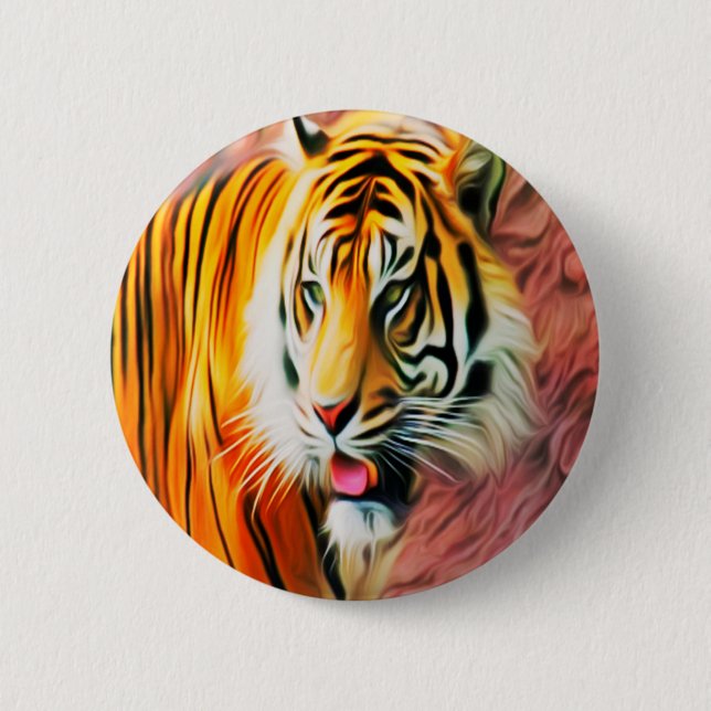 Tiger Button (Front)
