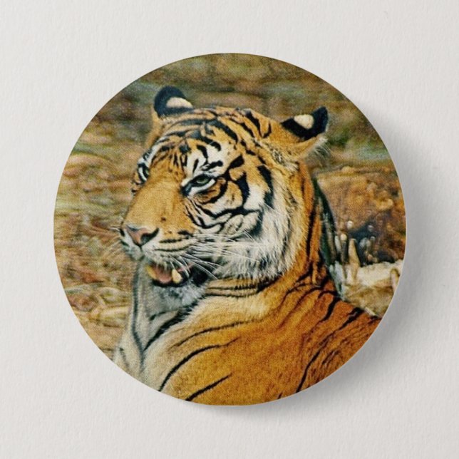 Tiger Button (Front)