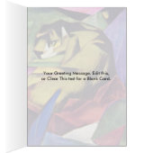 Tiger By Franz Marc Cards (Inside (Right))