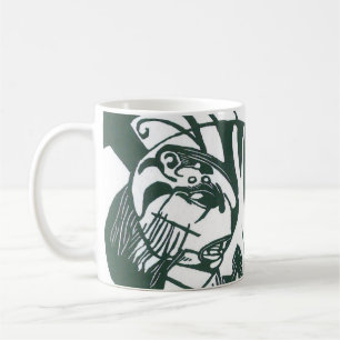 Tiger by Franz Marc, Vintage Expressionism Art Coffee Mug