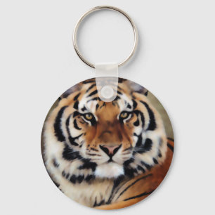 Tiger by Psyco Keychain