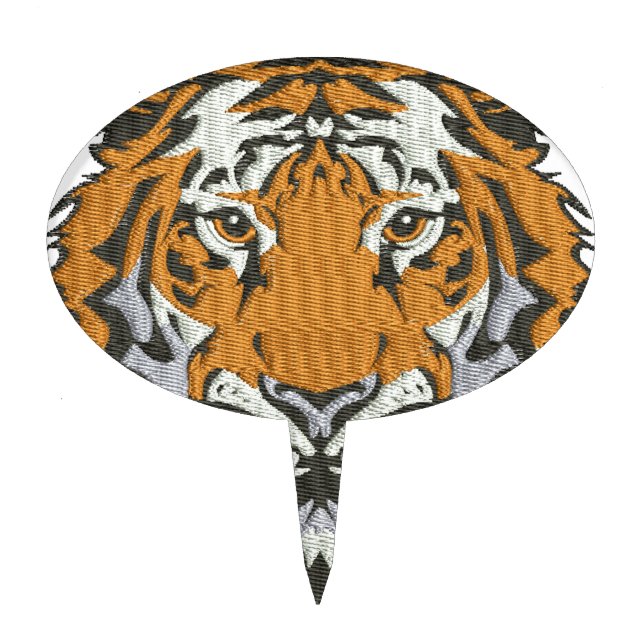 tiger cake topper (Front)