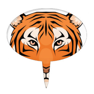 Tiger Cake Toppers - The tiger eye is on you!