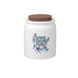 Tiger Candy Jar