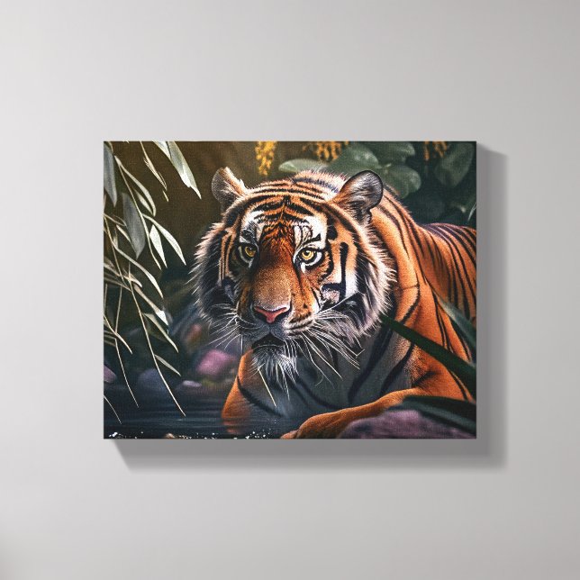 Tiger Canvas - Jungle Print (Front)