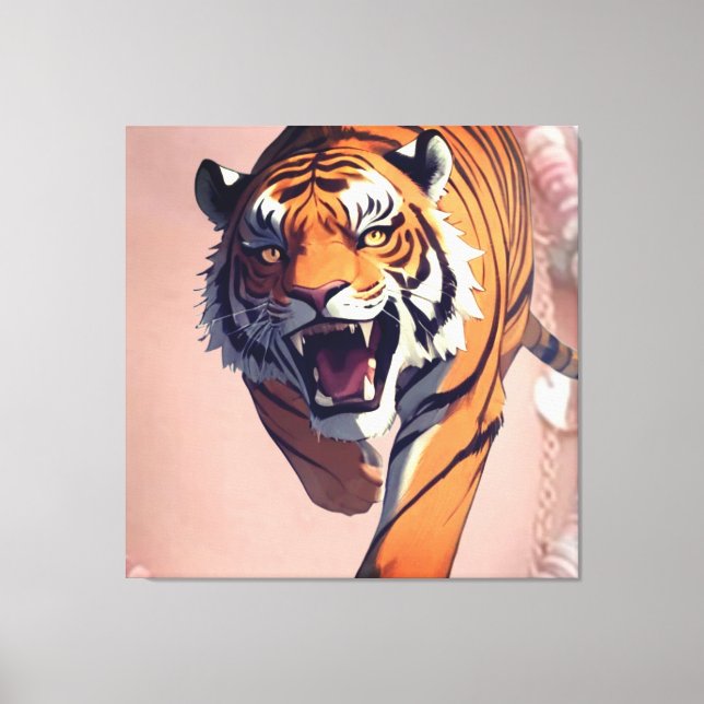 TIGER  CANVAS PRINT (Front)