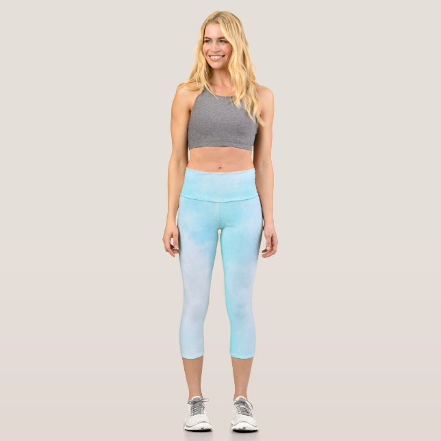 Tiger Capri Leggings (Front)
