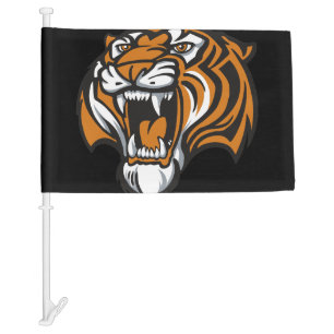 Tiger Car Flag
