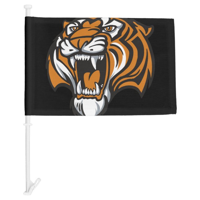 Tiger Car Flag (Front)