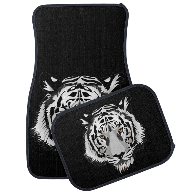 Tiger Car Floor Mat (Set)