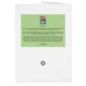 Tiger card (Back)