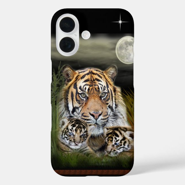 Tiger Case-Mate iPhone Case (Back)