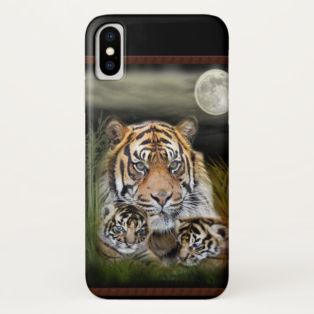 Tiger Case-Mate iPhone Case (Back)