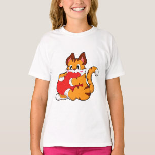 Tiger cat at Love with Heart.PNG T-Shirt