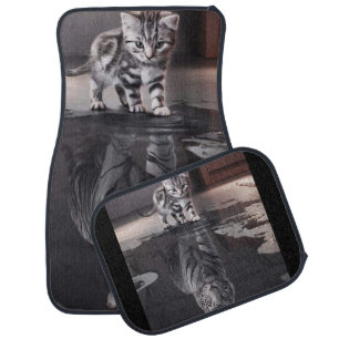 Tiger Cat Car Mats