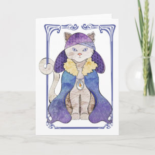 Tiger Cat Card