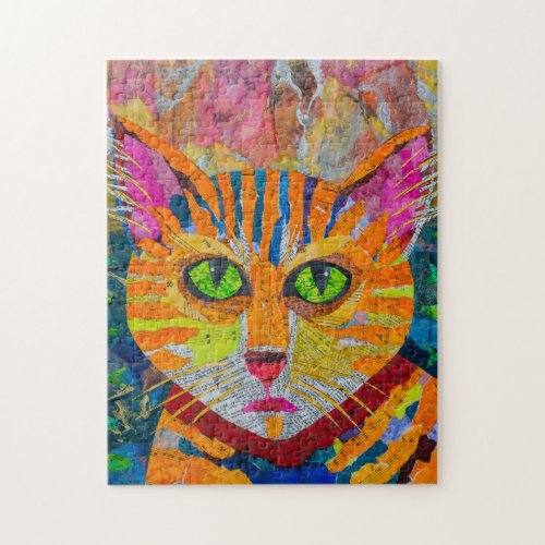 Tiger Cat Jigsaw Puzzle