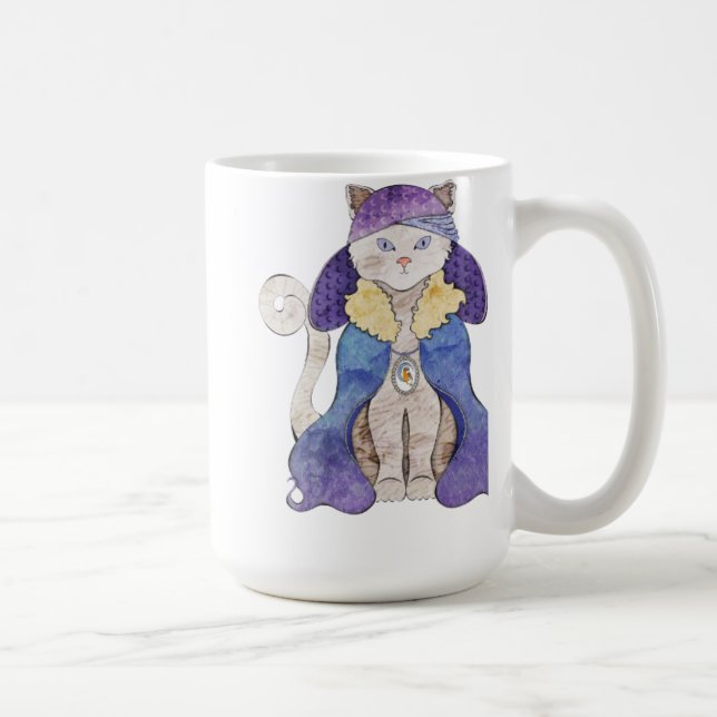 Tiger Cat Mug (Right)