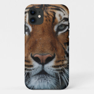 Tiger Cat Stripes Jungle Mist Animal iPhone 11 Case