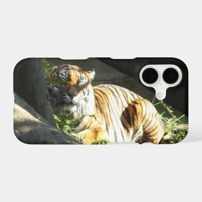 Tiger Catnap Case-Mate iPhone Case (Back (Horizontal))
