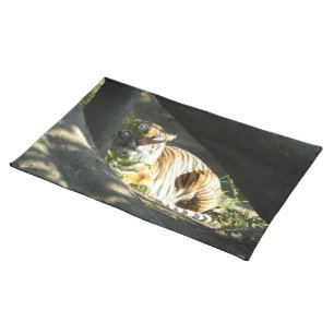 Tiger Catnap Cloth Placemat
