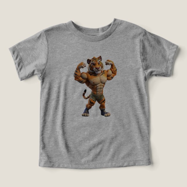 tiger child t-shirt toddler t-shirt (Design Front)