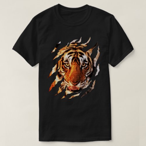 tiger claw marks T_Shirt
