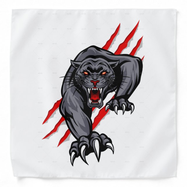 tiger claws bandana (Front)