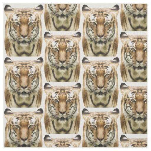 Tiger Close-Up fabric