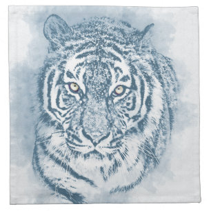 tiger cloth napkin