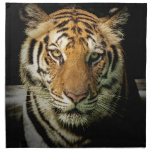 tiger cloth napkin