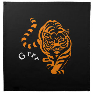 Tiger Cloth Napkin