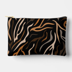 Tiger Color Pattern Animal Accessory Pouch