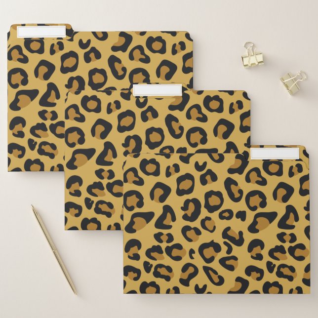 Tiger Color Pattern Animal Lover               File Folder (Set)