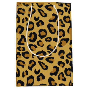 Tiger Color Pattern Animal Lover Medium Gift Bag