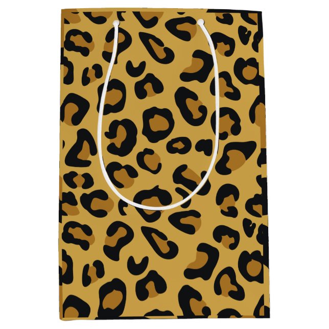 Tiger Color Pattern Animal Lover              Medium Gift Bag (Front)
