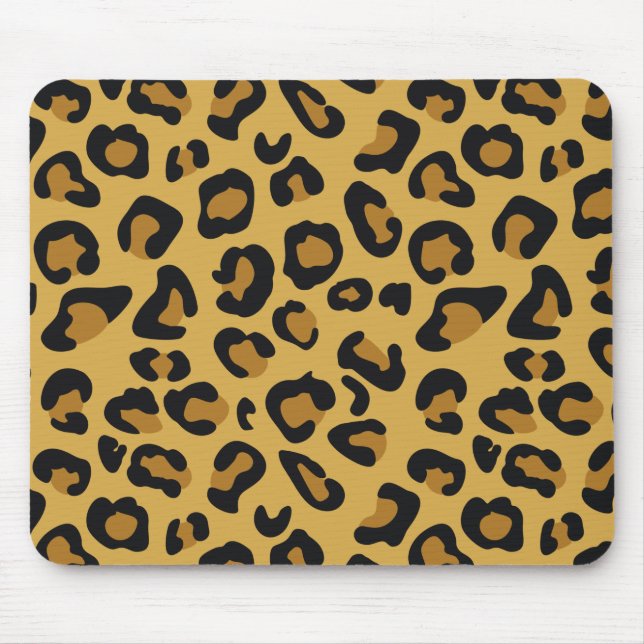 Tiger Color Pattern Animal Lover  Mouse Pad (Front)