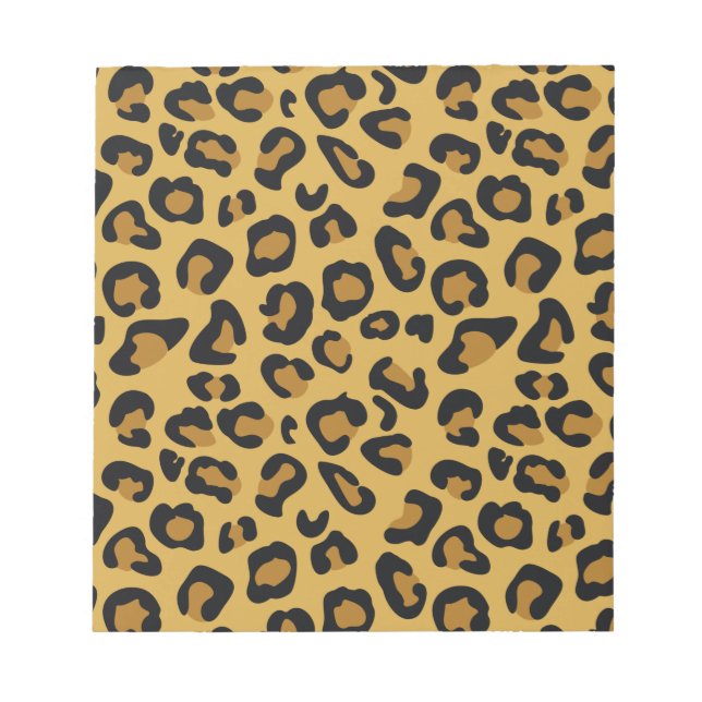 Tiger Color Pattern Animal Lover          Notepad (Front)