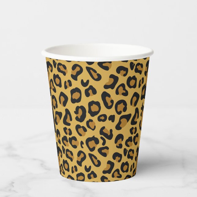Tiger Color Pattern Animal Lover                Paper Cups (Front)