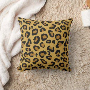 Tiger Color Pattern Animal Lover Throw Pillow
