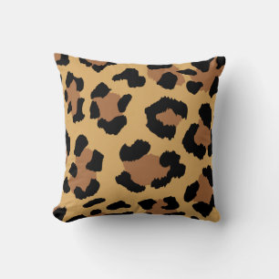 Tiger Color Pattern Animal Lover Throw Pillow