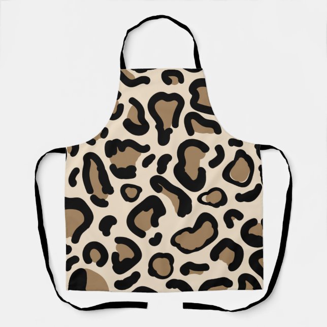 Tiger Color Pattern Animal Lovers         Apron (Front)