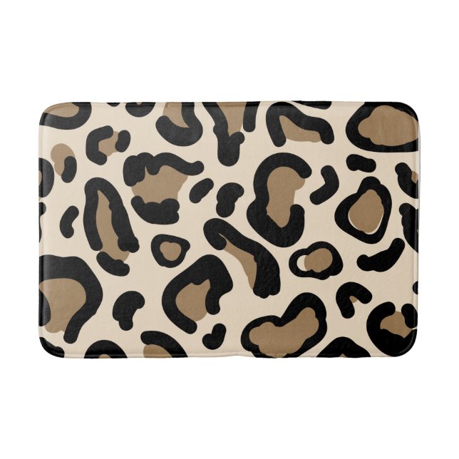 Tiger Color Pattern Animal Lovers   Bath Mat (Front)